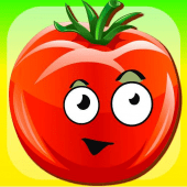 Funny Veggies! Kids games for girls, boys, babies Apk