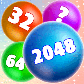 2048 Marble Mania- Merge Balls Apk