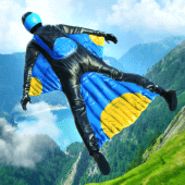 Base Jump Wing Suit Flying Apk