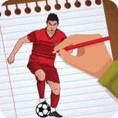 Draw & Pixel Football Players Apk