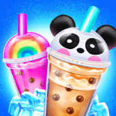 Rainbow Bubble Milk Tea Maker Apk