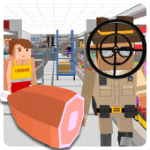 Shop Battle Hit the target with a projectile Apk