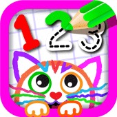 123 Draw Kids! Toddler drawing Apk