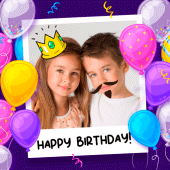 Birthday cards - Photo frames Apk