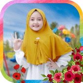 Cute Kids Hijab Fashion Kids Apk