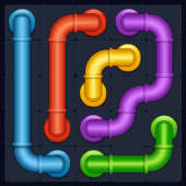 Line Puzzle: Pipe Art Apk