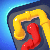 Connect Pipe! Color Line Game Apk