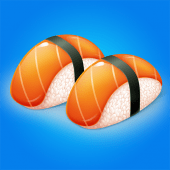 Merge Sushi - Idle Restaurant Apk