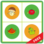 Fruits Vegetables Memory Match Apk