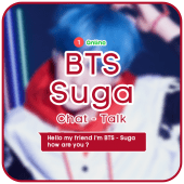 Send messages to BTS Suga Apk