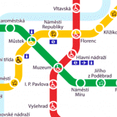 Prague Metro & Subway Map Apk