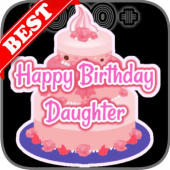 Birthday Wishes for Daughter, Greeting Card Quotes Apk