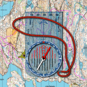 Orienteering Compass & Map Apk