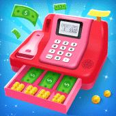 Idle Hypermarket Cash Register Apk