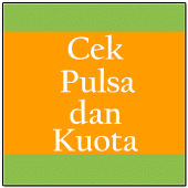 Cek Pulsa dan Kuota Internet Apk