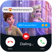 fake chat with Elssa : call & video - prank Apk