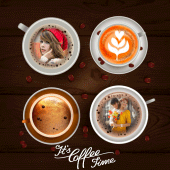 Coffee Cup Dual Photo Frame Apk