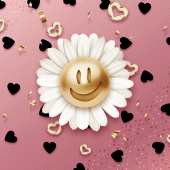 Happy Gold Smile - Wallpaper Apk