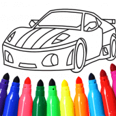 Cars Coloring & Drawing Game Apk