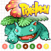 Color by Number - Pokemon Pixel Art Apk