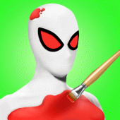 Coloring Paint: ASMR Superhero Apk