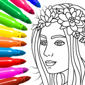 Coloring for girls and women Apk