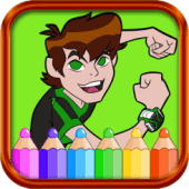 coloring Ben 10 Ultimate Alien Omniverse Apk