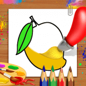 Fruits Coloring & Drawing Book Apk