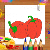 Vegetables Coloring Book & Dra Apk