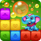 Happy Fruits Bomb - Cube Blast Apk