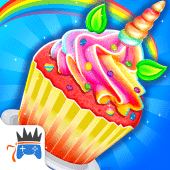 Sweet Unicorn Cupcake Maker Apk