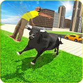 Wild Bull Attack Simulator - City Rampage 2019 Apk