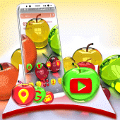 Crystal Fruits Launcher Theme Apk