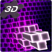 Neon Cube Cells 3D Live Wallpaper Apk