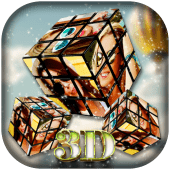 3D Cube Photo Live Wallpaper Apk