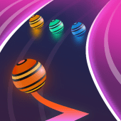 Dancing Color Ball Road Apk