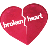 Broken heart in 4K Apk