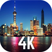 City at night Wallpapers 4K Apk