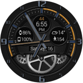 Bold Gears HD Watch Face Apk