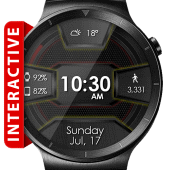 Daring Carbon HD Watch Face Apk