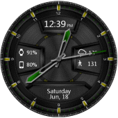 Daring Graphite HD Watch Face Apk