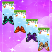 Pink Butterfly Piano Tiles 2019 Apk