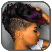 Short Haircuts for Black Woman Apk