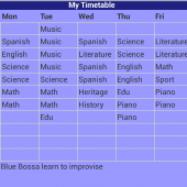 School Timetable Apk