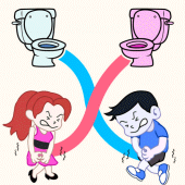 Toilet Rush Race: Draw Puzzle Apk