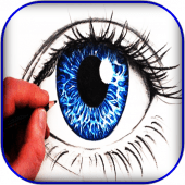 draw realistic eyes Apk