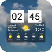 Sense Flip Clock & Weather Apk