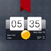 Sense flip clock & weather Pro Apk