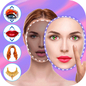 FaceRetouch - Face Editing, Eye, Lips, Hairstyles Apk