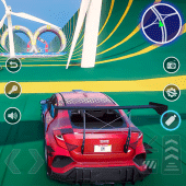 Superhero Car Mega Ramp Jump V Apk